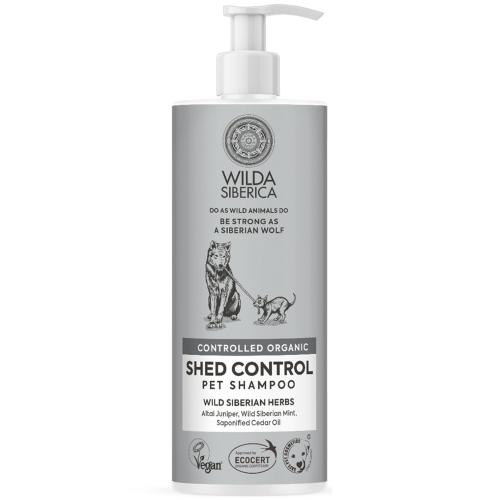 Natura Siberica Wilda Organic Shed Control Pet Shampoo Οργανικό Σαμπουάν για Κατοικίδια με Έντονη Τριχόπτωση 400ml